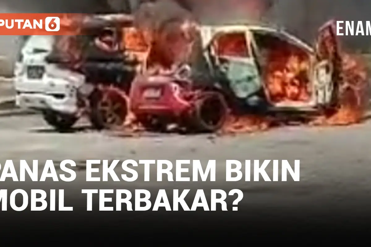 4 Mobil Terbakar di Breeze Waterpark Banjarbaru Diduga Akibat Cuaca Ekstrem