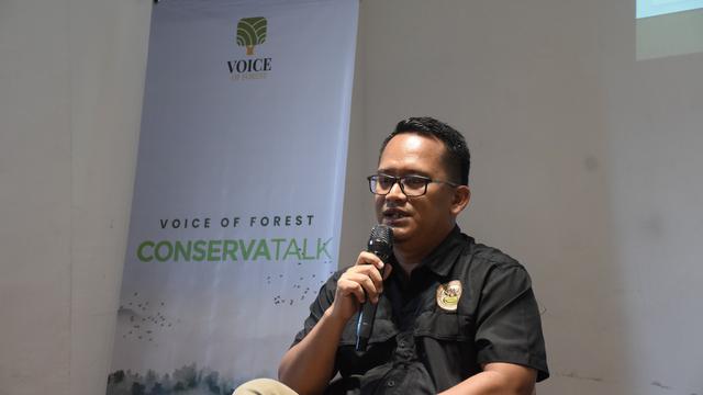 Direktur Konservasi YOSLOIC, M Indra Kurnia
