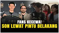 Son Heung-min tiba di bandara dengan pengawalan ketat dan memilih untuk keluar lewat jalur khusus, menghindari kerumunan fans yang sudah menunggu berjam-jam.