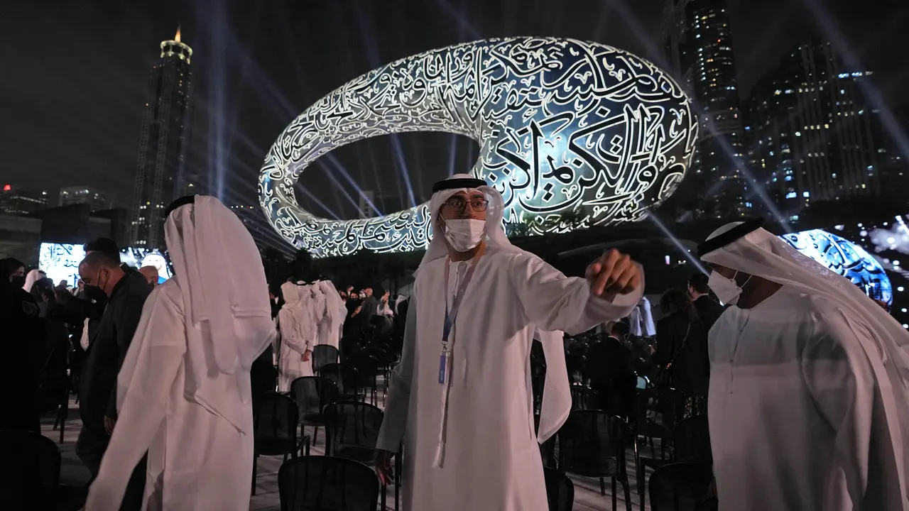 Suasana Pembukaan Museum Masa Depan di Dubai