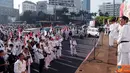 Citizen6, Jakarta: Ribuan personel TNI semarakkan Hari Ulang Tahun (HUT) ke 40 Institut Karate-Do Indonesia (INKAI) Gashuku Akbar Nasional.(Badarudin Bakri Badar)