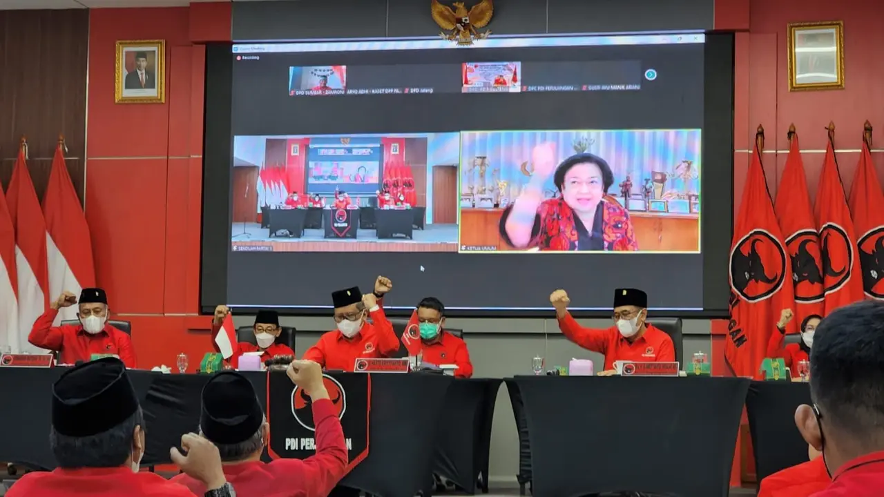 Ketua Umum DPP PDI Perjuangan (PDIP) Megawati Soekarnoputri