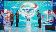 Peluncuran event Digital Kito Galo 6Th Bank Indonesia di Palembang Indah Mal, berbarengan dengan meningkatnya transaksi QRIS di Sumsel (Dok. Humas Bank Indonesia / Nefri Inge)