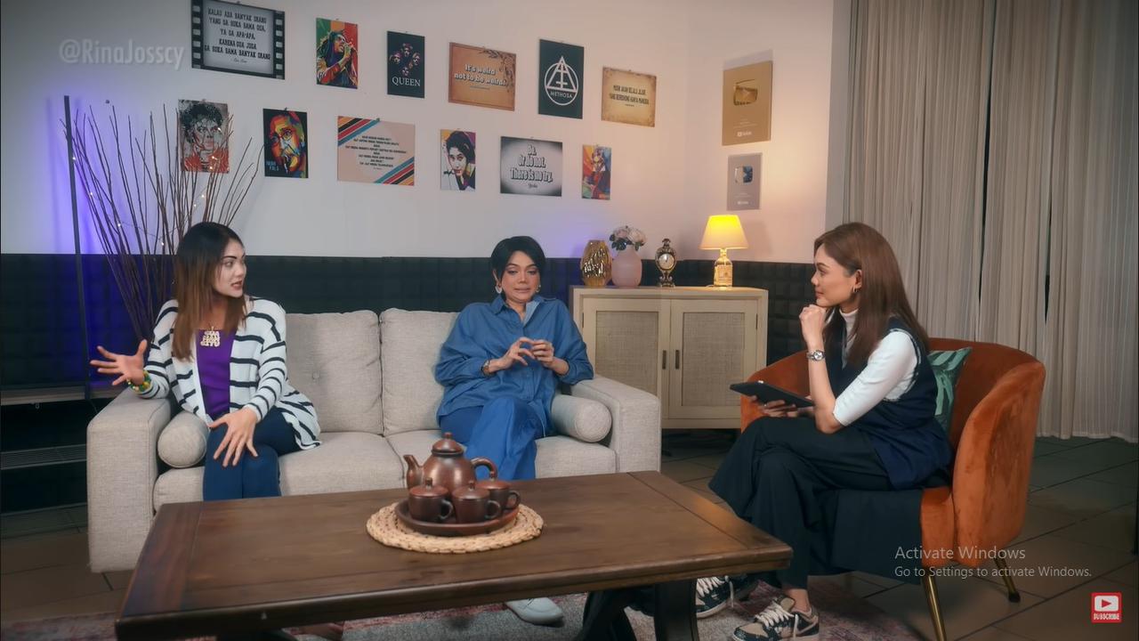 Bikin Acara Talkshow, Rina Nose Undang Dirinya Sendiri Jadi Bintang Tamu - Kocaknya Disebut Another Level