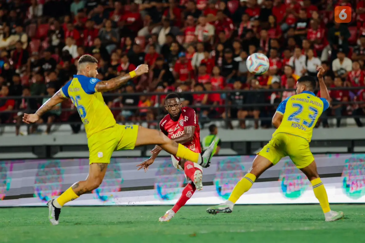 Bali United FC Raih Poin Setelah Tumbangkan Baruto Putera