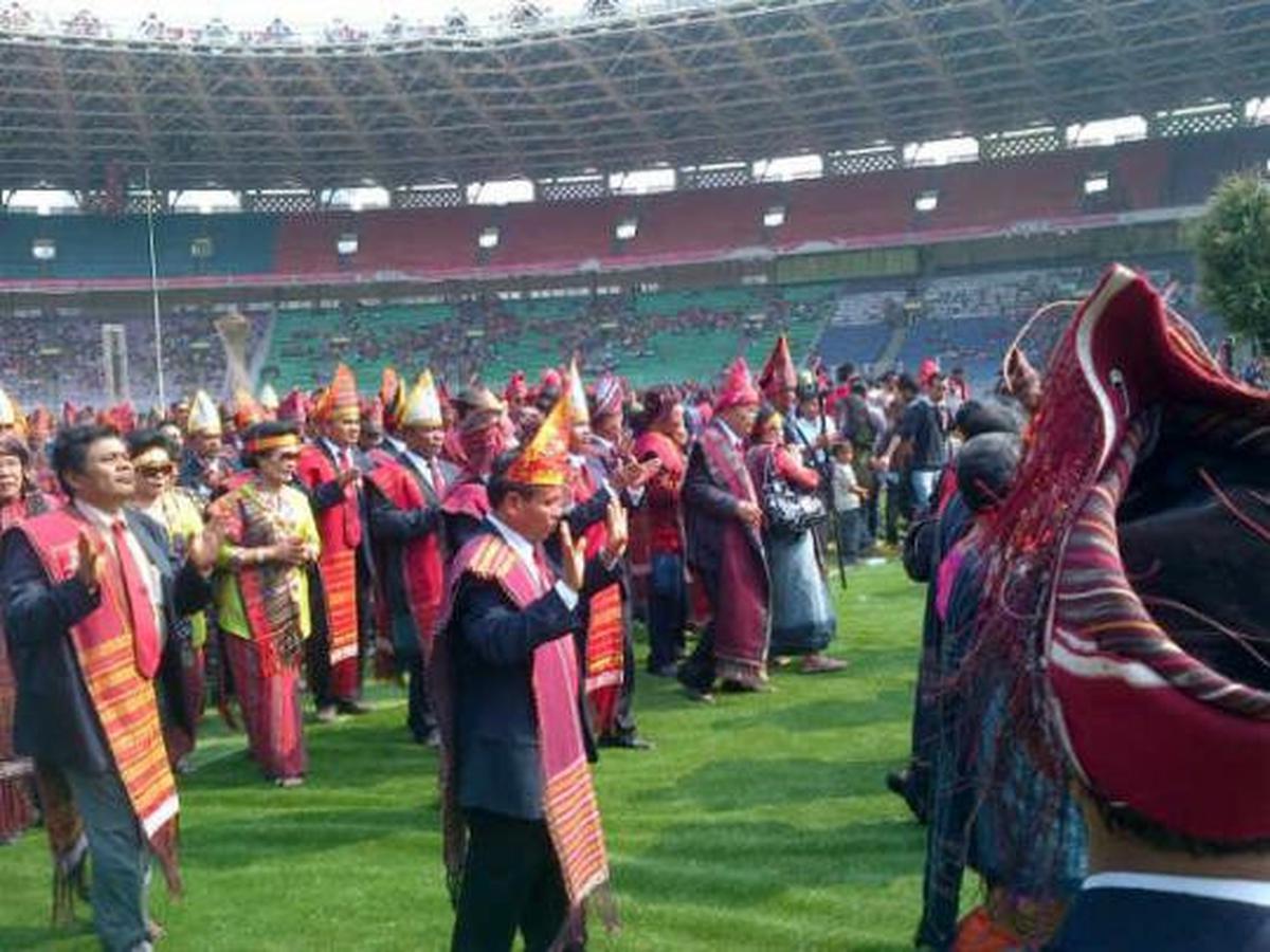 Warga Batak gelar pesta Bolon di GBK