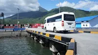 Untuk aksesibilitas pengunjung pada rangkaian Hari Nusantara 2023, Kemenhub menyiapkan dukungan tambahan operasional penyeberangan dan shuttle bus. (Dok Kemenhub)