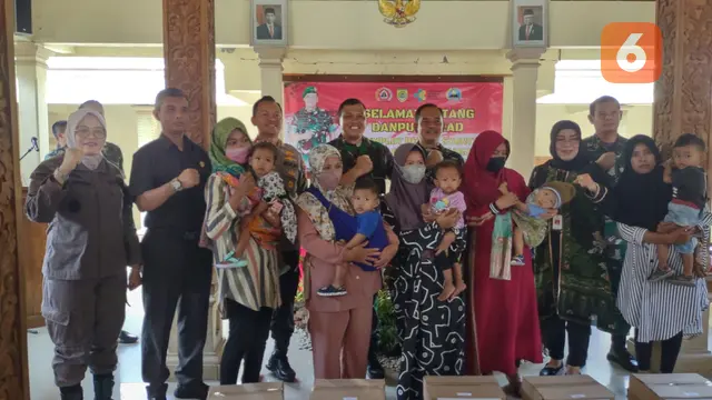 DanpusterAD Sambangi Progres Penanganan Stunting di Sukoharjo