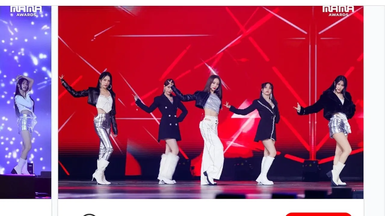 KARA comeback di panggung MAMA 2022 (Foto: Instagram mnet_mama)