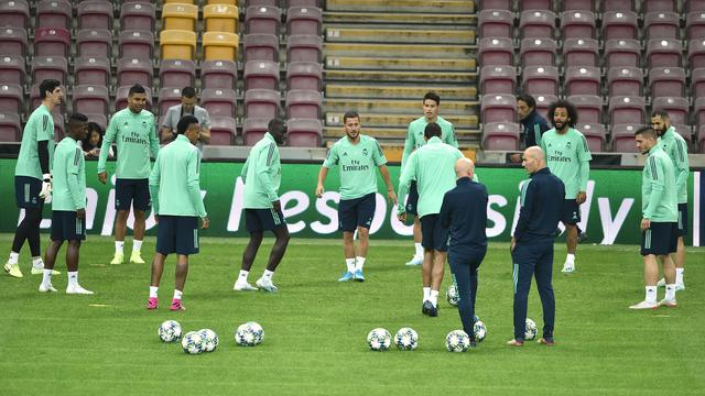 Intip Latihan Real Madrid Jelang Hadari Galatasaray