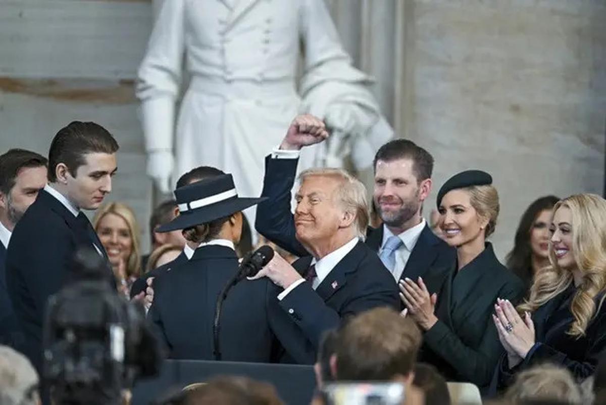 Isi Lengkap Pidato Perdana Donald Trump sebagai Presiden ke-47 Amerika Serikat