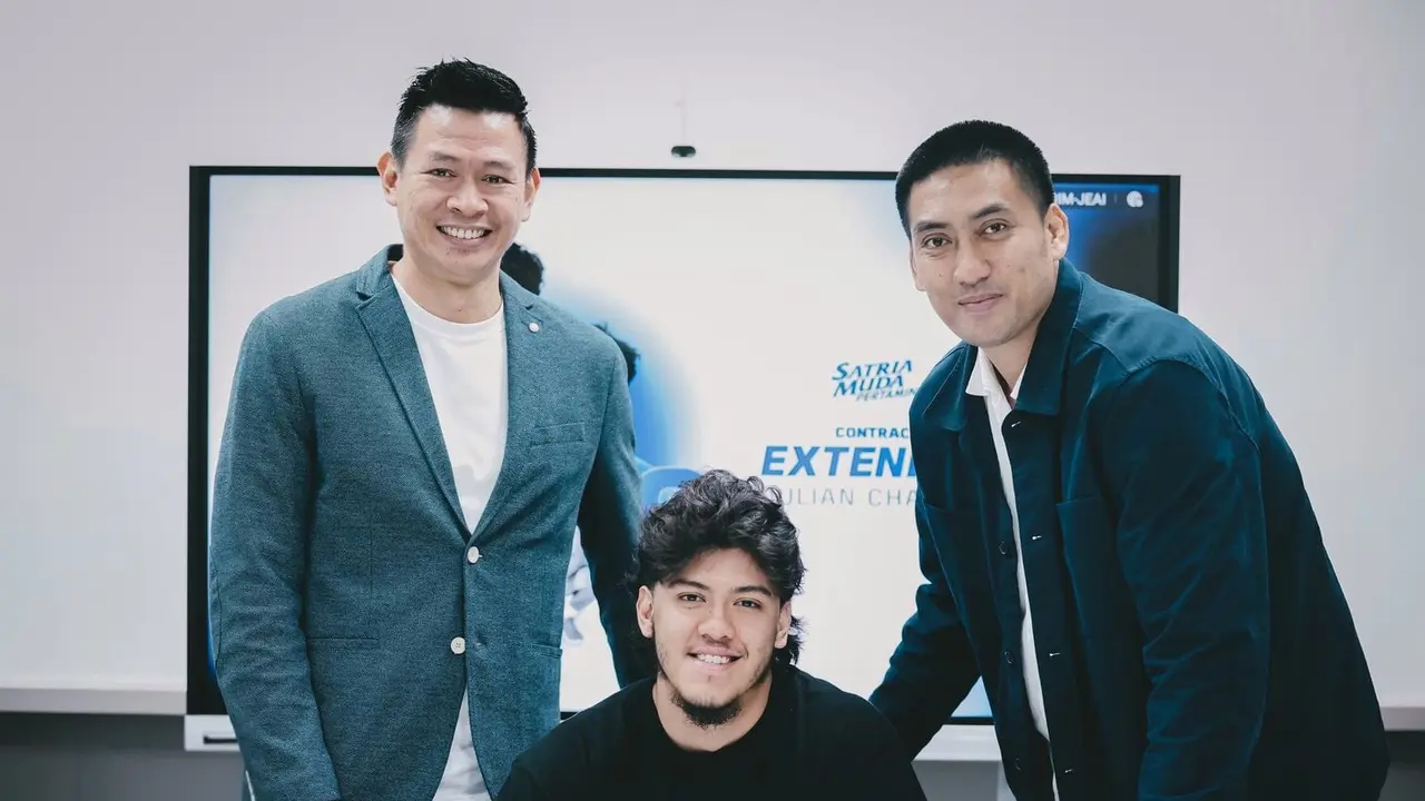 Satria Muda Pertamina Bandung resmi memperpanjang kontrak Julian Chalias