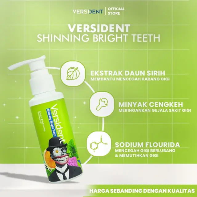 Versident Shinning Bright Teeth