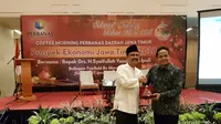 Wakil Gubernur Jawa Timur, Saifullah Yusuf (Gus Ipul) meminta dunia perbankan ikut mendukung pertumbuhan ekonomi di Jawa Timur. (Liputan6.com/Dian Kurniawan)