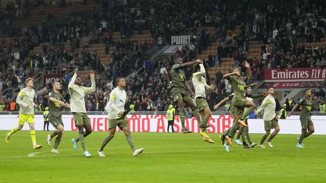 Foto: AC Milan Pesta Gol ke Gawang Monza, Inter Raih Kemenangan Dramatis atas Fiorentina di Laga Lanjutan Liga Italia