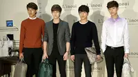 CNBLUE Kunjungi Jepang Demi Pemutaran Film