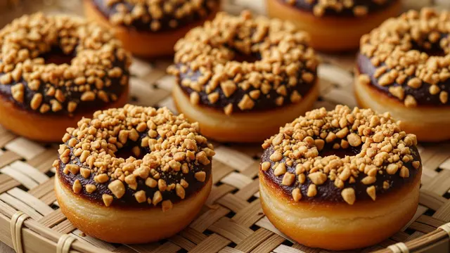 Donat Kampung Mini Kacang Sangrai