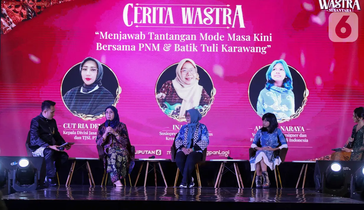 Diskusi tersebut mengangkat tema "Prestasi & Inovasi Lintas Generasi untuk Indonesia Baru." (Liputan6.com/Herman Zakharia)