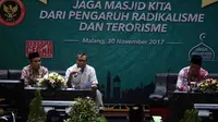 Dialog antara takmir masjid dan BNPT di Malang, Jawa Timur (Zainul Arifin/Liputan6.com)