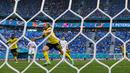 Pemain Swedia, Emil Forsberg menempati urutan keempat setalah berhasil mencetak empat gol dalam 371 menit atau empat pertandingannya. Ia juga tercatat sebagai pemain yang dapat mencetak rata-rata satu gol dalam satu pertandingan di Euro 2020. (Foto: AFP/Pool/Kirill Kudryavtsev)