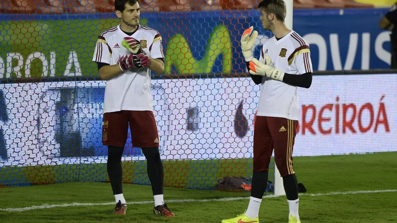 Iker Casillas dan David De Gea