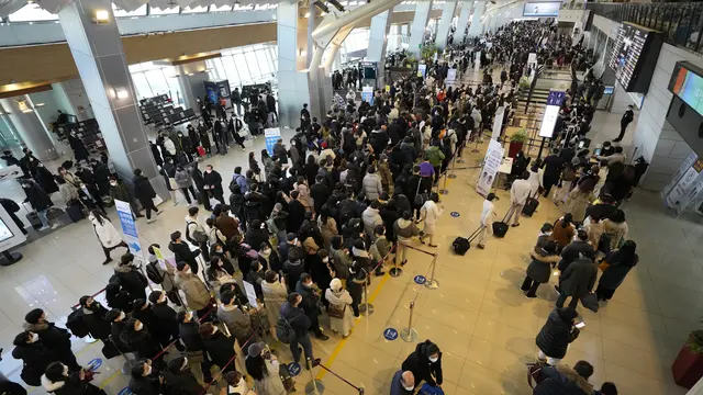 Arus Mudik di Korea Selatan Jelang Libur Imlek