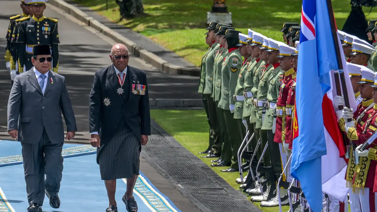 Presiden Prabowo Terima Kunjungan Resmi Perdana Menteri Republik Fiji