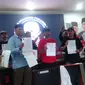 Relawan Projo se-Jawa Barat mendatangi Rumah Aspirasi Relawan Ganjar Pranowo Presiden 2024/TKRPP, Jalan Diponegoro, Menteng, Jakarta Pusat, Minggu (22/10/23). Momentum tersebut dalam rangka menguatkan dukungan dan menyatakan sikap politik ke Ganjar Pranowo dan Mahfud MD menjadi Presiden ke-8 dan Wakil Presiden ke-14 tahun 2024-2029 (Istimewa)