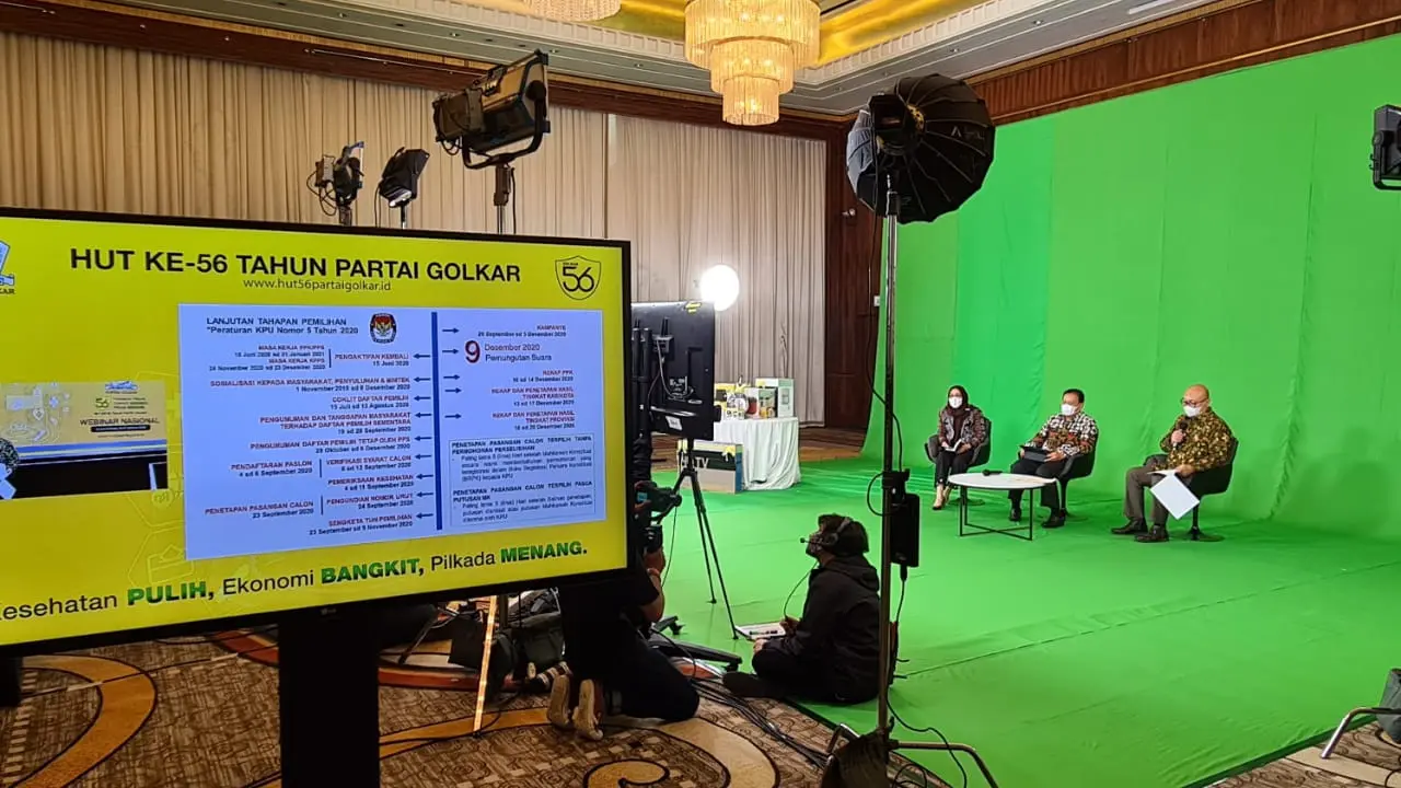 Webinar series rangkaian HUT Partai Golkar ke-56 di Jakarta, Selasa (20/10/2020). (Foto: Istimewa).