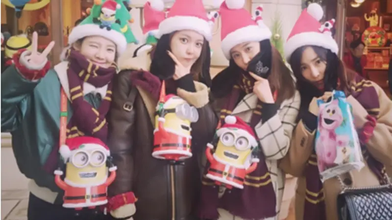 Girls Generation Semangat Sambut Natal