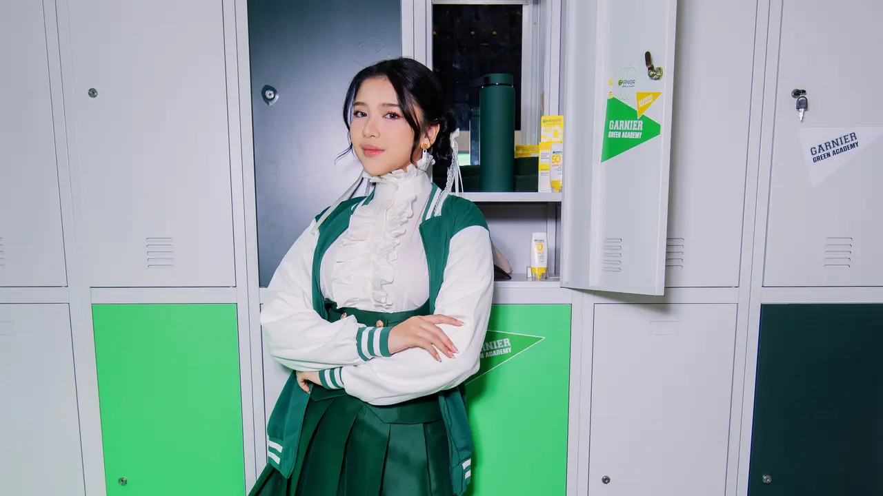 Tiara Andini dan 200 Beauty Enthusiast Se-Asia Belajar Tentang Science Produk-produk Garnier di Green Academy Singapura