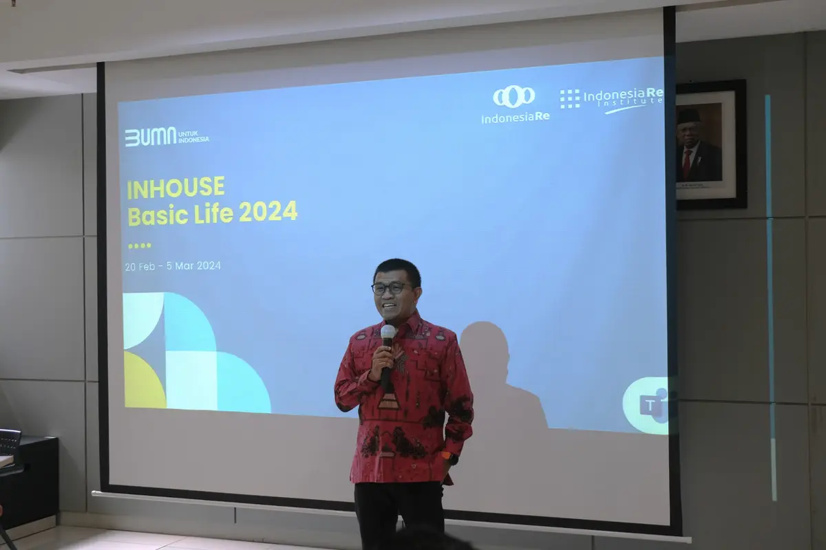 Indonesia Re gelar pelatihan mengenai asuransi dan reasuransi tingkat dasar (basic) kepada Entry Level Underwriter atau Claim Analyst. (Dok  Indonesia Re)