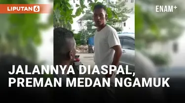 Gakebagian Jatah Proyek, Preman di Medan Ngamuk