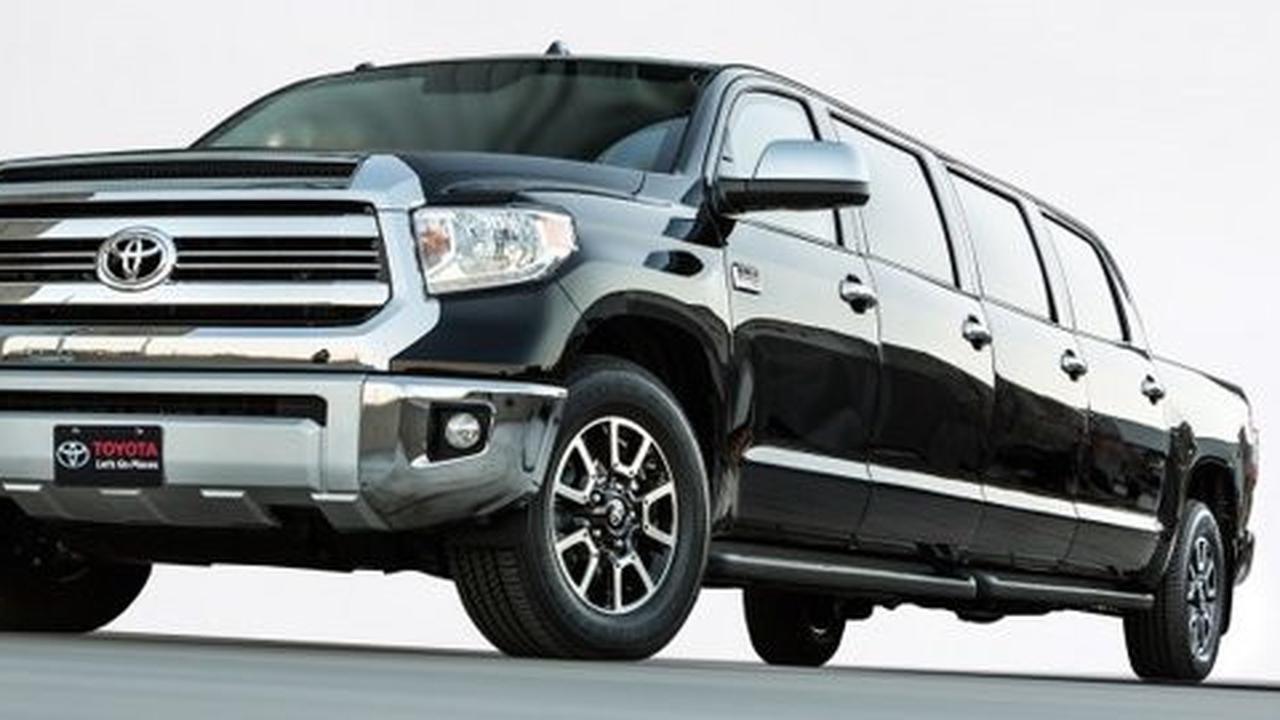 Maut! Ini Toyota Tundrasine, limusin 8 pintu bergaya super mewah