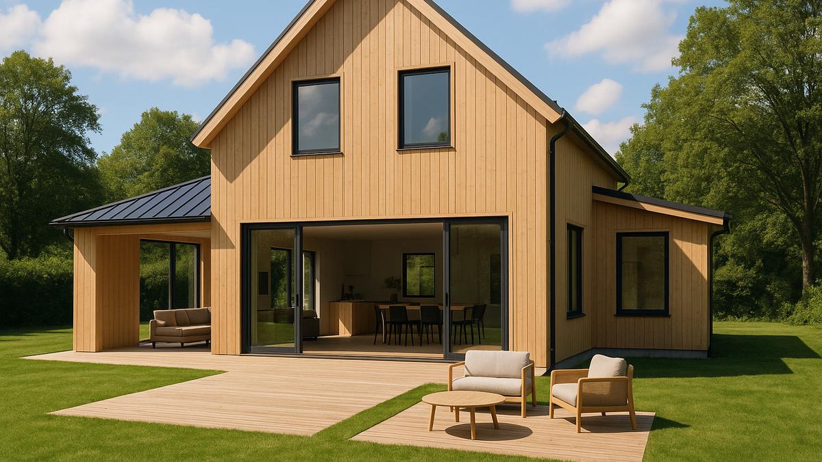 7 Model Rumah 2 Lantai Skandinavia dengan Atap Segitiga, Cozy dan Bikin Betah Tinggal Lama