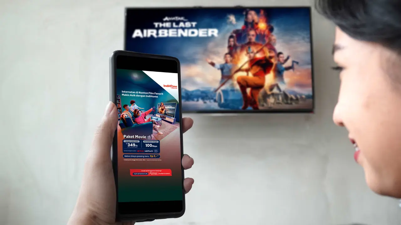 Telkomsel merilis Indihome Paket Movie yang dibanderol mulai Rp 349 ribu.