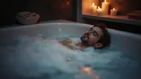 Pilih Mandi Air Hangat atau Dingin di Malam Hari agar Tidur Lebih Nyenyak dan Bangun di Pagi Hari Menjadi Segar? (Ilustrasi by AI)