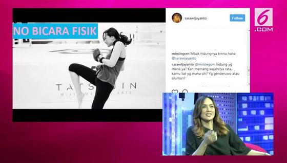 VIDEO: Sara Wijayanto Takuti Haters yang Menyindir Fisiknya