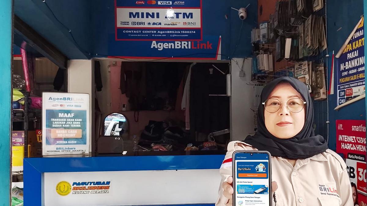 Bangkit lewat Pinang Dana Talangan, Agen BRILink di Puncak Bisa Kembangkan Usaha hingga Buka Cabang