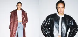Tren rockstar girlfriend hadir dengan gaya edgy, sedikit messy, dan effortless yang terinspirasi dari nuansa rock and roll.
(Foto/Dok: H&M)
