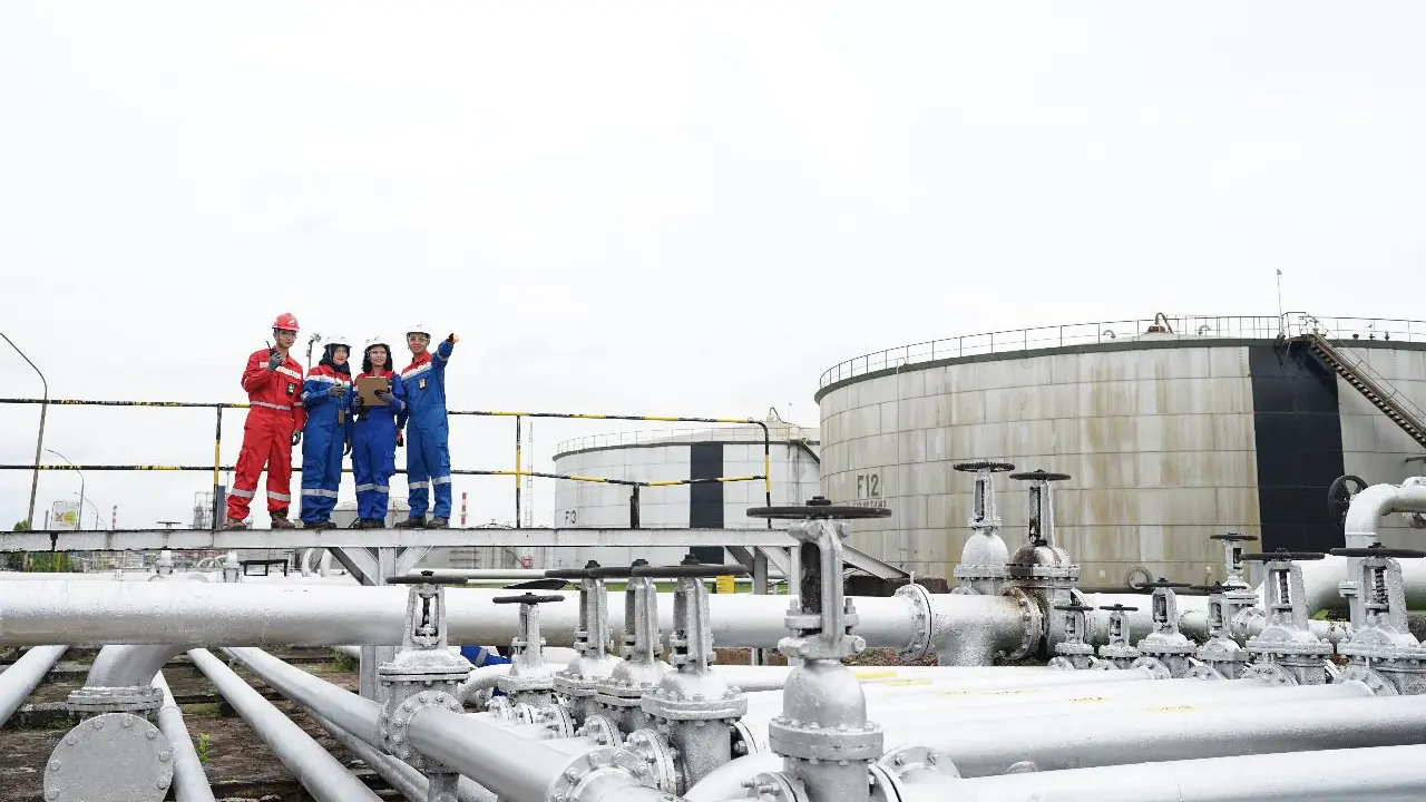 Pekerja Kilang Pertamina Internasional (KPI). Dok KPI
