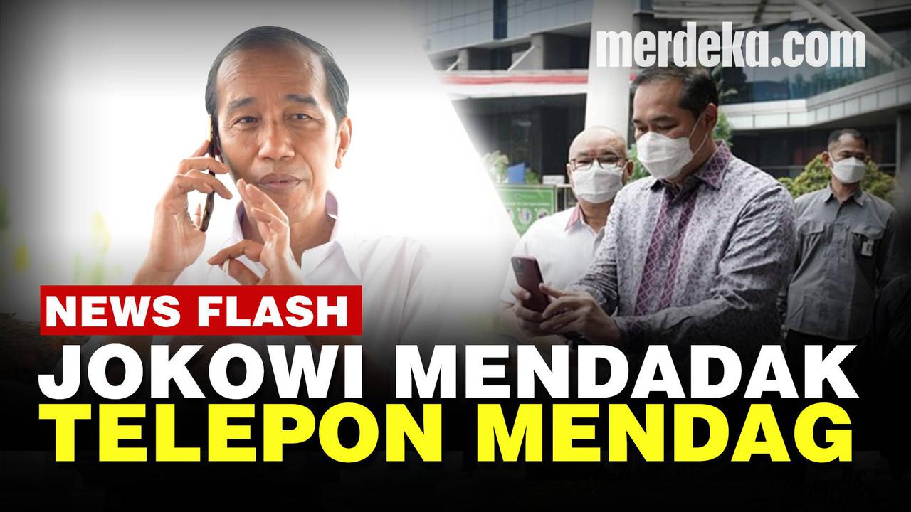 VIDEO: Isi Pembicaraan Jokowi dan Mendag Lutfi, Ditelepon soal Keluhan Petani