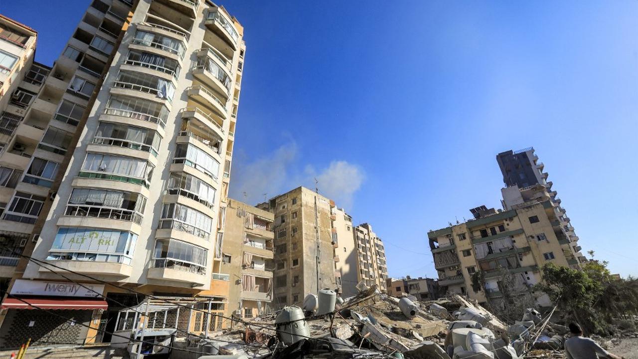 Rudal Israel hancurkan bangunan di Lebanon dalam sekejap