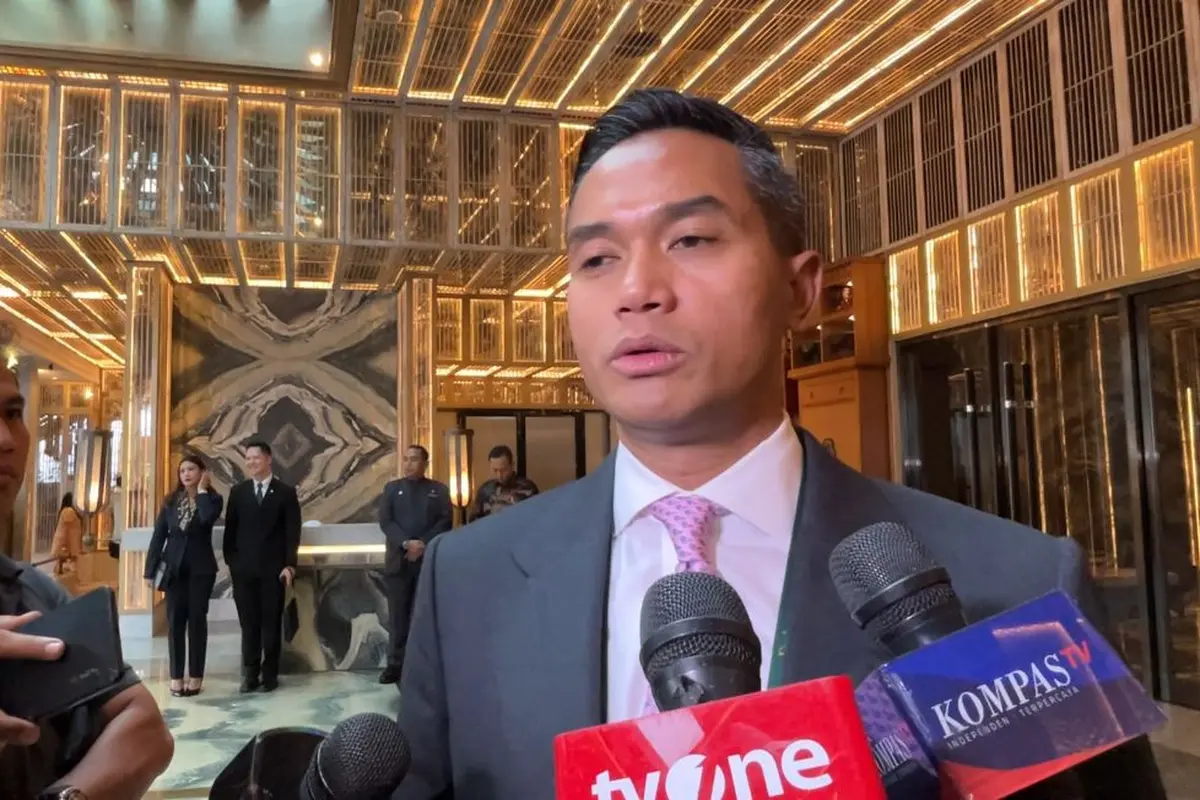 Ketua Umum Kamar Dagang dan Industri (Kadin) Indonesia sekaligus CEO Bakrie & Brothers, Anindya N. Bakrie.