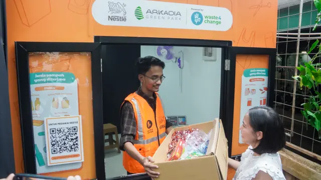 Waste Dropbox di Arkadia Green Park, Solusi Pilah Sampah Bersama Nestlé Indonesia & Waste4Change