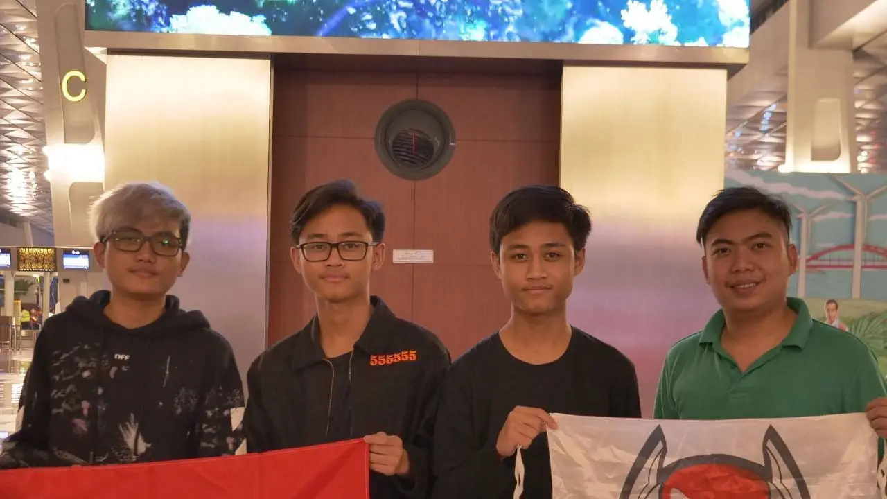 Skuat Bigetron Esports untuk PMCO di Berlin, Jerman