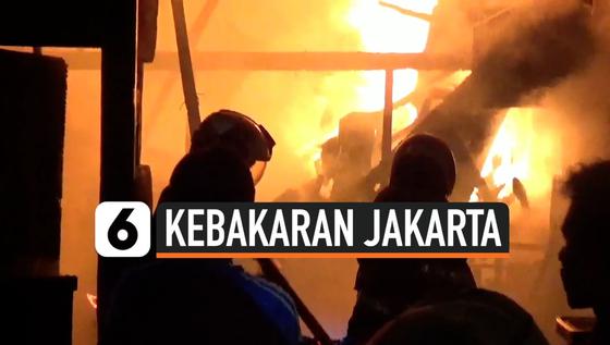 VIDEO: Kebakaran Rumah dan Restoran di Mangga Besar