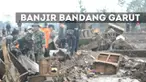Sebanyak 2.200 pelajar sekolah dasar dan menengah di Garut kesulitan untuk belajar dan kembali bersekolah. Itu karena buku dan perlengkapan belajar mereka ikut hanyut