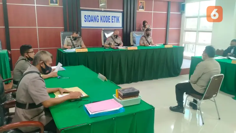 sidang kode etik anggota polda sulteng