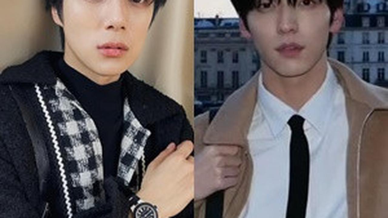 Minhyuk BTOB dan Soobin TXT